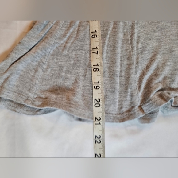 Mossimo Supply Co. Womens Gray Short Sleeve Fit And Flare Top Size XS - Picture 9 of 11